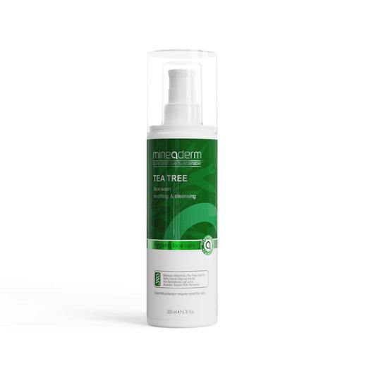 mineaderm Tea Tree Face Wash Soothing and Cleansing 200ml