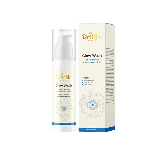 Dr Hilo Glow Wash with Hyaluronic Acid & Niacinamide 100ml