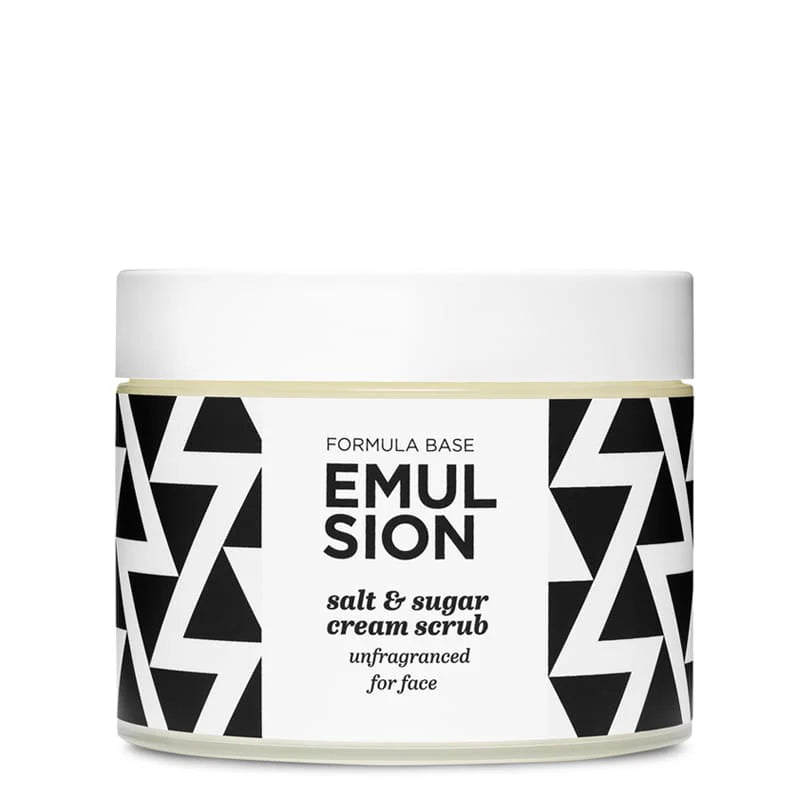 Emulsion Salt & Sugar Cream Scrub Unfragranced 350ml