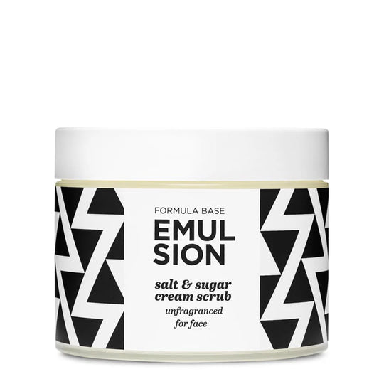 Emulsion Salt & Sugar Cream Scrub Unfragranced 350ml
